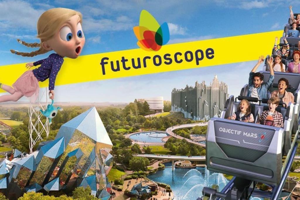 Maisons Martigny A - Proche Futuroscope Et Aquascope Chasseneuil-du-Poitou Dış mekan fotoğraf